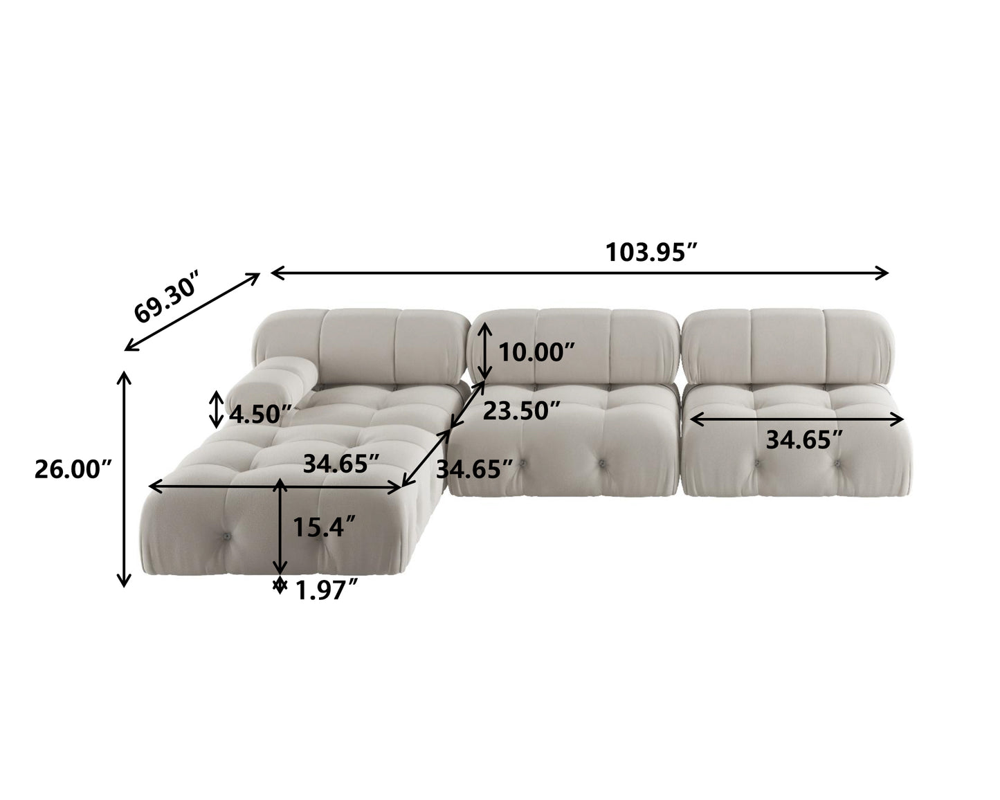 Bellissima Sectional