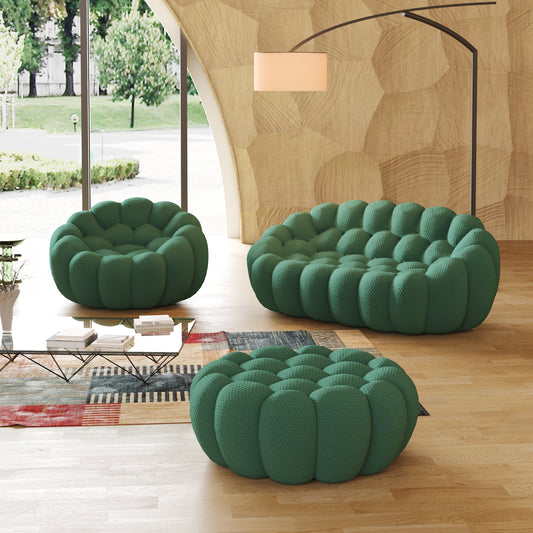 Tuffato Chair + Two Seater + Ottoman