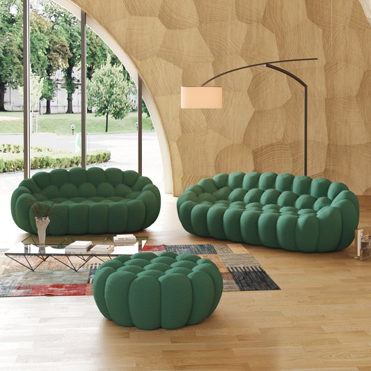 Tuffato Two Seater + Three Seater + Ottoman
