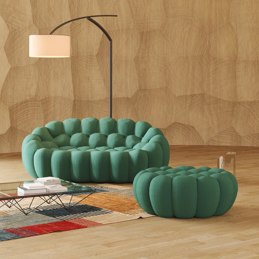 Tuffato Two Seater + Ottoman