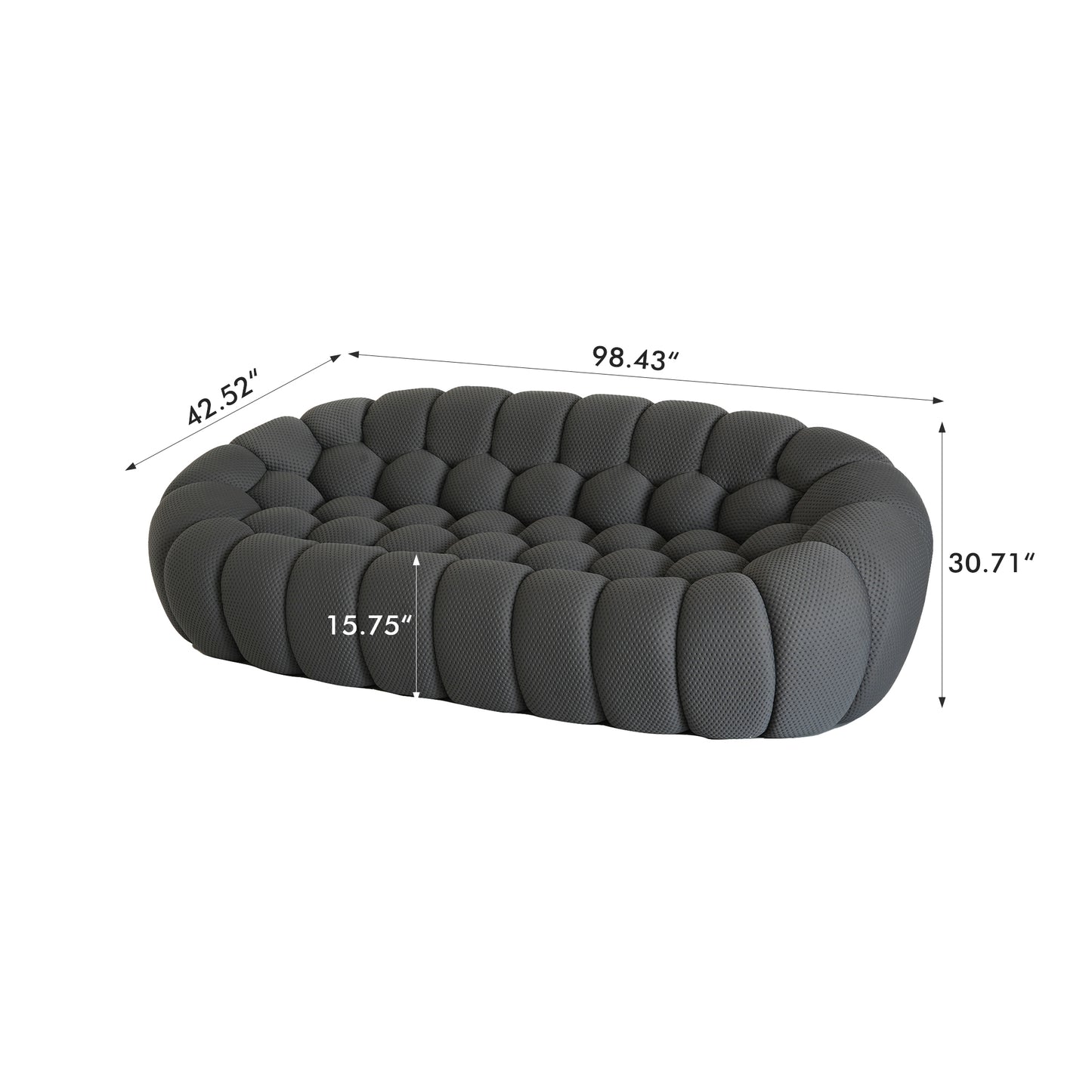 Tuffato Three Seater Sofa