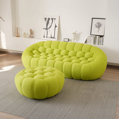 Tuffato Three Seater + Ottoman