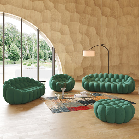Tuffato Chair + Two Seater + Three Seater + Ottoman