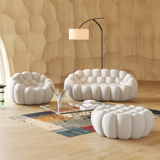 Tuffato Chair + Two Seater + Ottoman