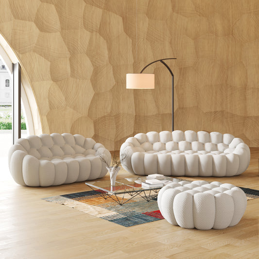 Tuffato Two Seater + Three Seater + Ottoman