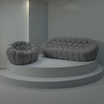 Tuffato Chair + Three Seater