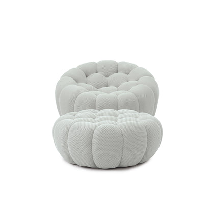 Tuffato Chair + Ottoman