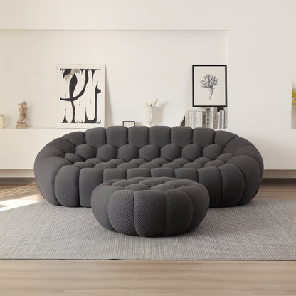 Tuffato Three Seater + Ottoman